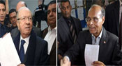 Tunisie: présidentielle historique, vers un 2e tour Essebsi-Marzouk