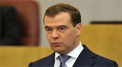 Ukraine: Moscou ne cèdera pas aux provocations, affirme Medvedev