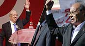 Tunisie: Essebsi pour «tourner la page du passé», Marzouki contre «le retour de la dictature»
