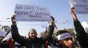 Violences pendant une manifestation contre «Charlie Hebdo» à Karachi
