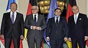Ukraine: Berlin, Paris, Kiev et Moscou appellent à cesser les hostilités
