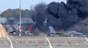 Espagne: 8 Français, 2 Grecs tués dans le crash d’un F-16 grec