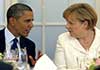 Obama va recevoir Merkel à la Maison Blanche le 9 février