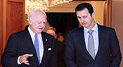 De Mistura: Assad «fait partie de la solution» en Syrie
