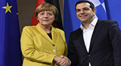 Tsipras et Merkel s’accordent pour dépasser les clichés
