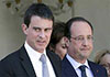 Popularité: Hollande à 20% (-1), Valls à 29% (-3), selon YouGov
