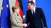 Merkel prête à aider Cameron à maintenir le Royaume-Uni dans l’UE
