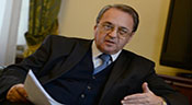 Bogdanov: Moscou prête à accueillir un 3ème round du dialogue inter-syrien
