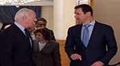 Assad à de Mistura: «Le silence encourage les terroristes à poursuivre leurs crimes»
