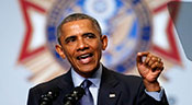 Nucléaire iranien: Obama tente de rallier le soutien des anciens combattants
