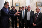 Lavrov rencontre une délégation de l’opposition syrienne de l’intérieur