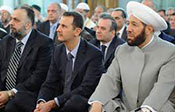 Assad assiste à la prière de l’Aïd al-Adha à Damas