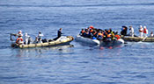 Plus d’un demi-million de migrants ont traversé la Méditerranée en 2015, selon l’ONU
