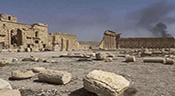 «Daech» exécute trois personnes à Palmyre en faisant exploser des colonnes antiques

