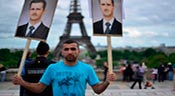 Les Français opposés au départ du président syrien
