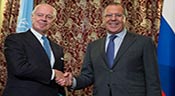Rencontre mercredi à Moscou entre l’émissaire de l’ONU sur la Syrie et Lavrov
