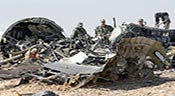 Une bombe à l’origine du crash de l’avion russe dans le Sinaï, dit Londres et Washington