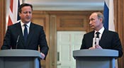 Poutine appelle Londres à lutter ensemble contre le terrorisme et renforcer les relations

