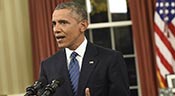 Obama promet à une Amérique inquiète de «traquer les terroristes» et de vaincre «Daech»
