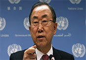 Ki-Moon à «Israël»: «Ne tirez pas sur le messager»