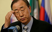 Ban Ki-moon «honteux» du manque de progrès dans le conflit israélo-palestinien