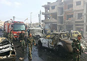 Syrie: près de 150 martyrs dans une série d’attentats à Homs et à Damas revendiqués par «Daech»