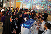 Iran : participation autour de 60 % aux élections