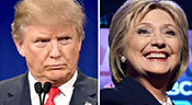 Primaires US: triomphe de Trump, quatre victoires pour Clinton
