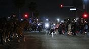 Californie: violentes protestations devant un rassemblement de Donald Trump

