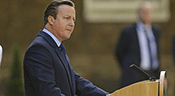 Le PM britannique David Cameron annonce sa démission