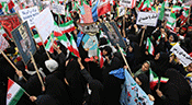 Des dizaines de milliers d’Iraniens commémorent la Journée d’al-Qods

