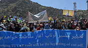 Kaboul: manifestation de la minorité hazara contre un projet électrique

