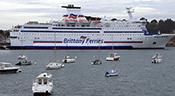 Sécurité: des patrouilles françaises déployées sur les ferries britanniques

