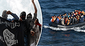 L’Italie craint que «Daech» ne soit impliqué dans un vaste trafic de migrants en Méditerranée

