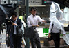 #Japon: un puissant #typhon à proximité de #Tokyo, transports très perturbés