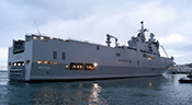 Le second navire de guerre Mistral livré à l’Egypte


