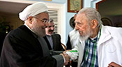 Le président Rohani célèbre l’amitié irano-cubaine auprès des frères Castro
