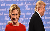 Clinton améliore son avance sur Trump après leur débat (sondage)