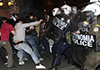 #Grèce: #heurts entre la #police et des #migrants à proximité d’un camp