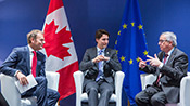 L’UE et le Canada signeront le CETA dimanche, une «excellente nouvelle» pour Trudeau
