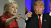 Trump et Clinton appellent à la mobilisation avant le vote de mardi

