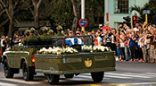 Les cendres de Castro retrouvent Santiago pour un dernier adieu


