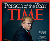 Donald Trump nommé personnalité de l’année 2016 par le magazine Time