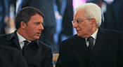 Italie : Renzi présente sa démission, le président Mattarella consulte les politiques italiens


