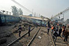 Un #accident de #train fait 61 blessés en #Inde