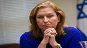 Livni annule sa participation à une conférence en Belgique par crainte d’être arrêtée
