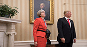 GB: la visite de Trump pourrait se passer d’un discours devant le Parlement

