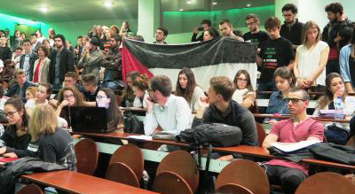 L’ambassadrice d’«Israël» boycottée par des étudiants pro-palestiniens à Sciences Po Rennes
