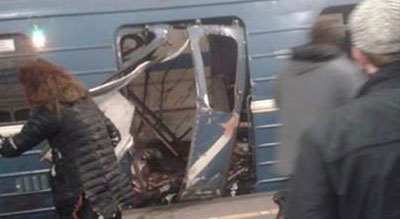 Une explosion dans le métro de Saint-Pétersbourg fait 11 morts et 51 blessés

