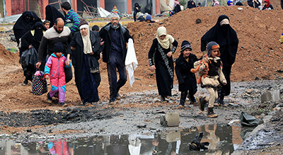Les corps de 20 femmes et enfants exécutés par «Daech» retrouvés au sud de Mossoul
